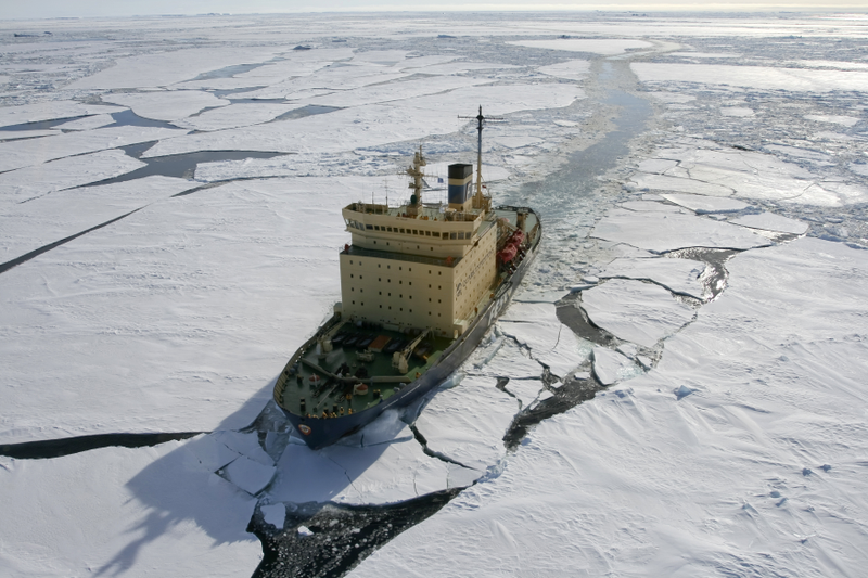 Illustration for article titled Shipbuilder Photoshops Luxury Icebreaking Megayacht Backwards